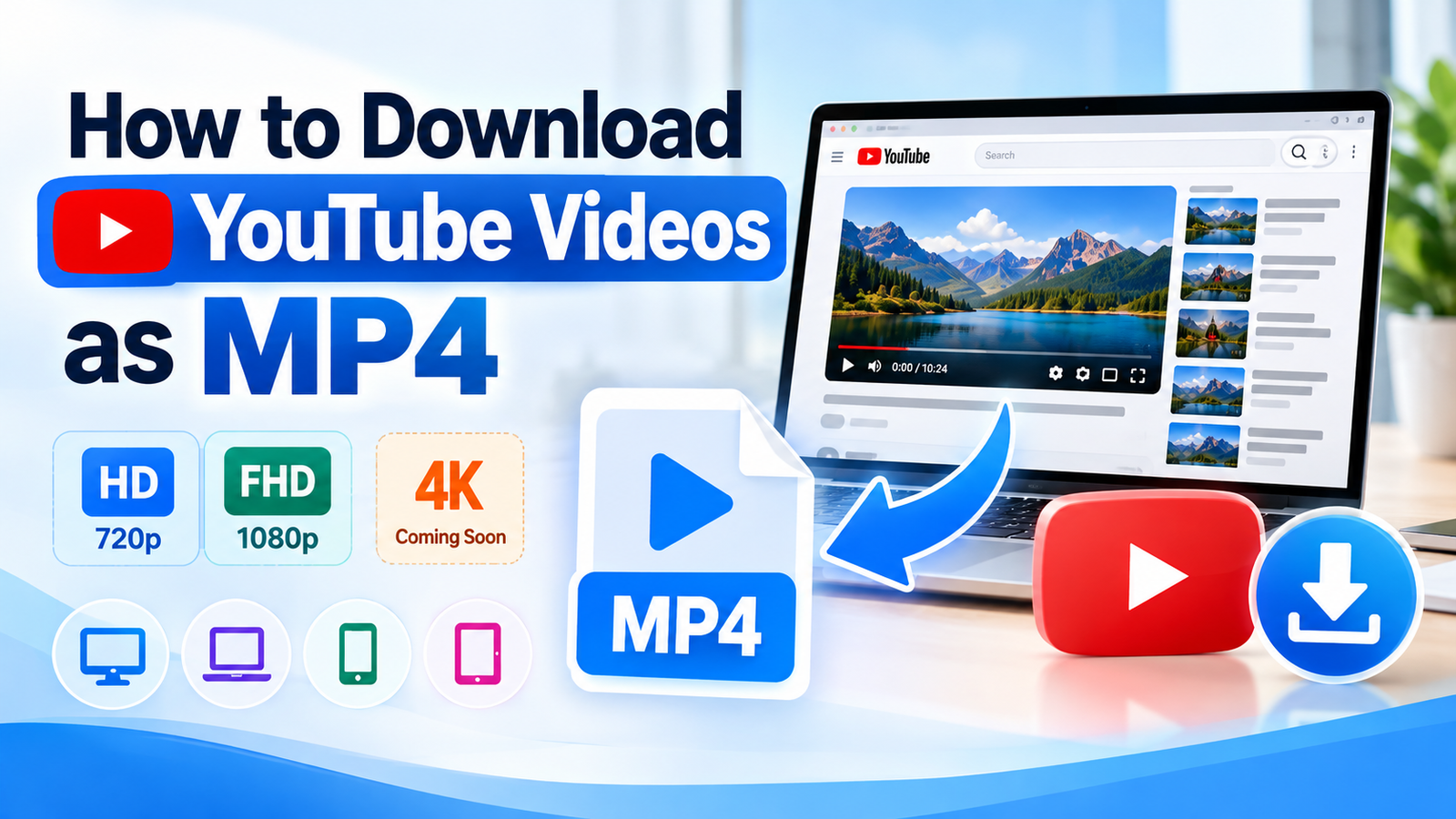 How to Download YouTube Videos as MP4