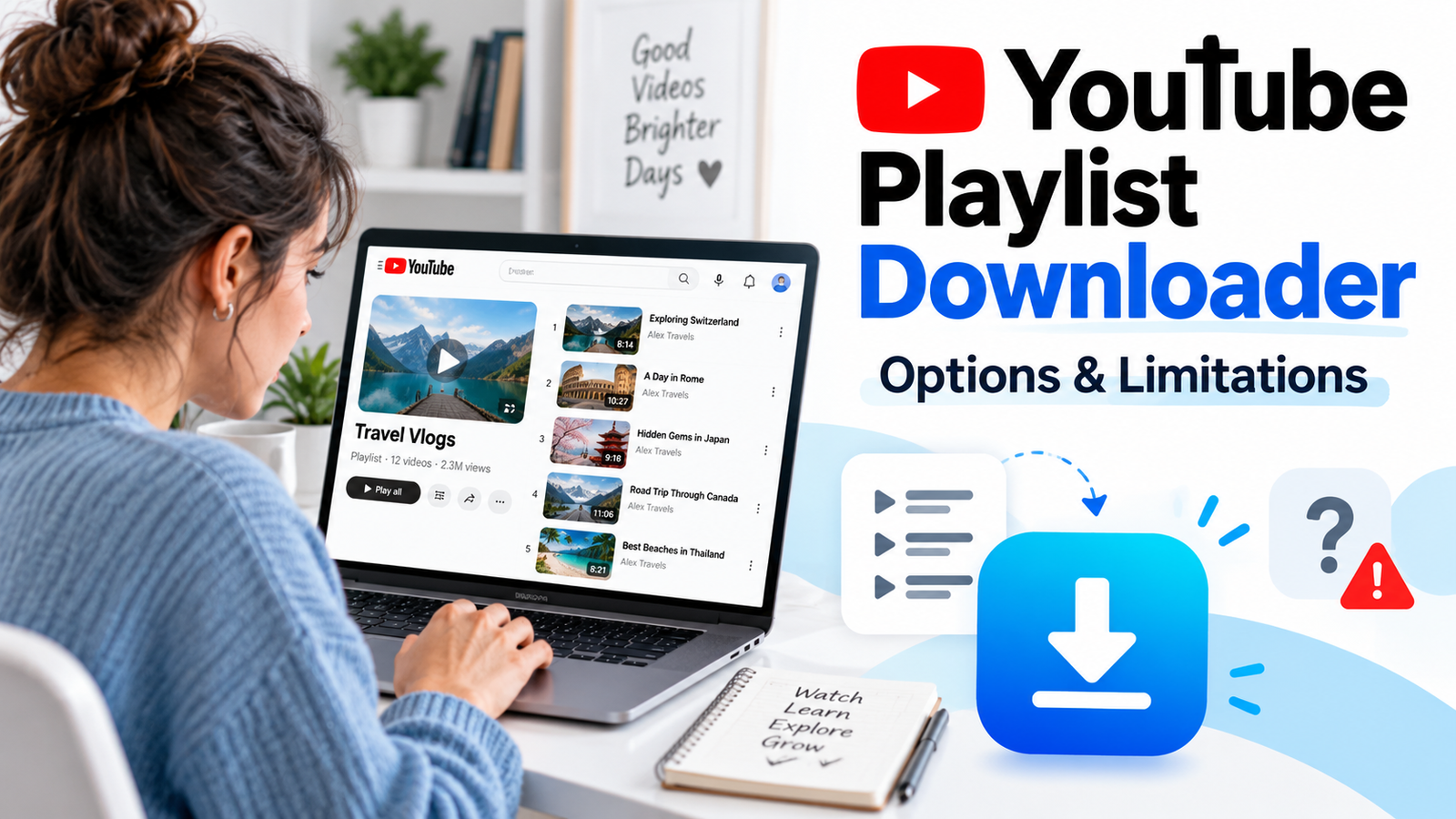 How to Download a YouTube Playlist: Options and Limitations